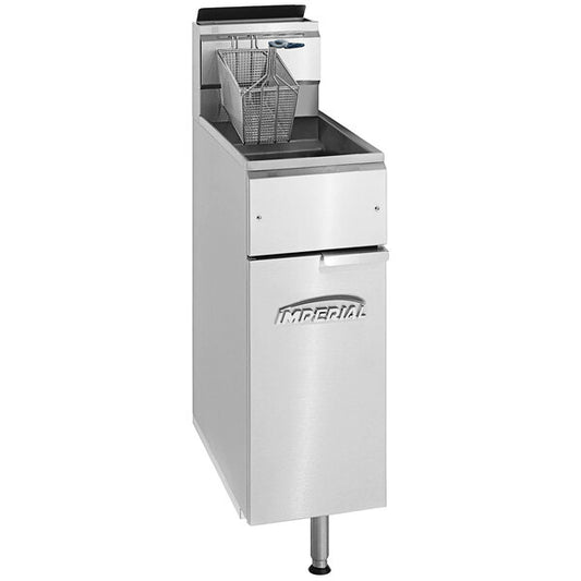 Imperial Range IFS-25NG Natural Gas 25 lb. Tube Fired Fryer - 70,000 BTU