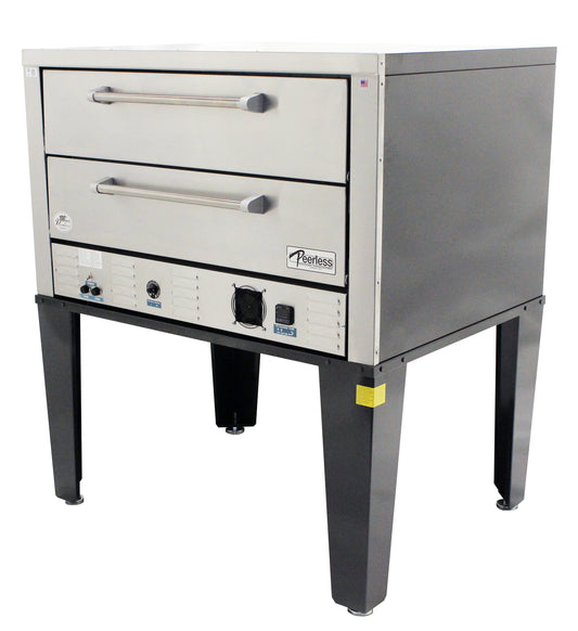 Peerless CE61PE Two Section Electric Deck Oven