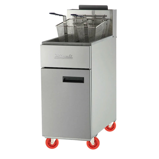 Migali C-F40-LP Gas Fryer - (1) 40 lb Vat, Floor Model, Liquid Propane