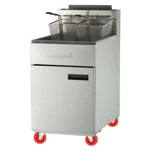 Migali C-F75-LP Gas Fryer - (1) 75 lb Vat, Floor Model, Liquid Propane