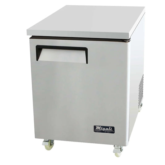 Migali C-U27F-HC 27 1/2" W Undercounter Freezer w/ (1) Section & (1) Door, 115v