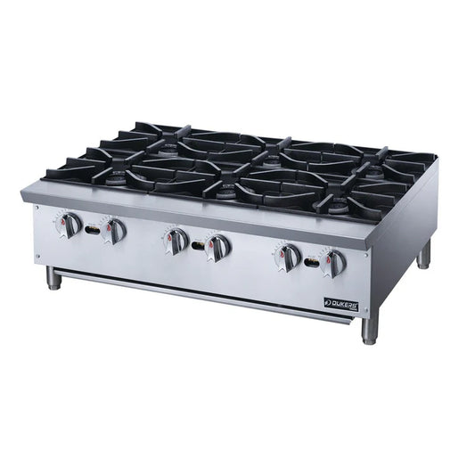 Dukers DCHPB36 Hot Plate with 6 Burners