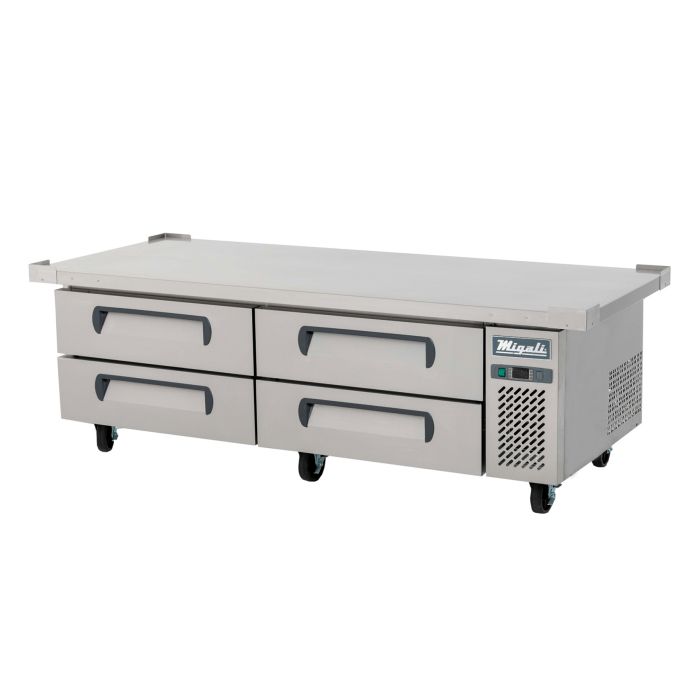 Migali C-CB72-76-HC 76" Chef Base w/ (4) Drawers - 115v