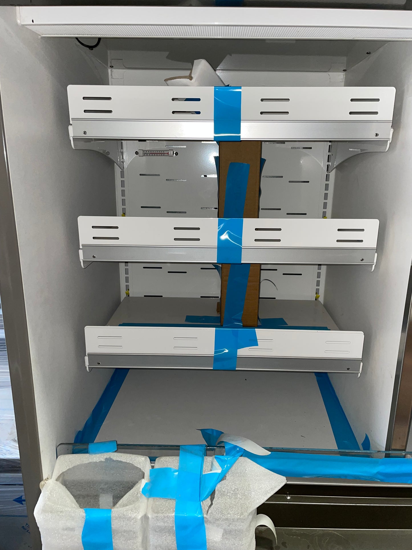 Structural Concepts - Self Contained Open Air Cooler (Top) Freezer (Bottom) Merchandiser