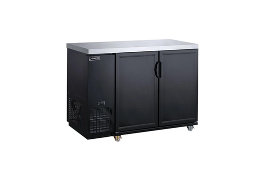 Dukers DBB48-M2 2-Door Bar and Beverage Cooler (Solid Doors)