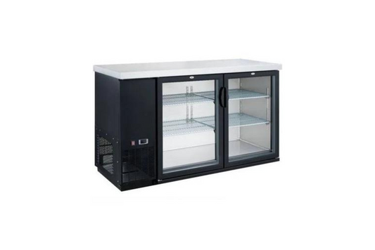 Dukers DBB60-H2 2 Door Bar and Beverage Cooler (Hinge Doors)