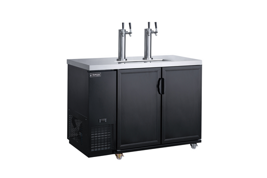 Dukers DKB48-M2 Dual Tap Kegerator