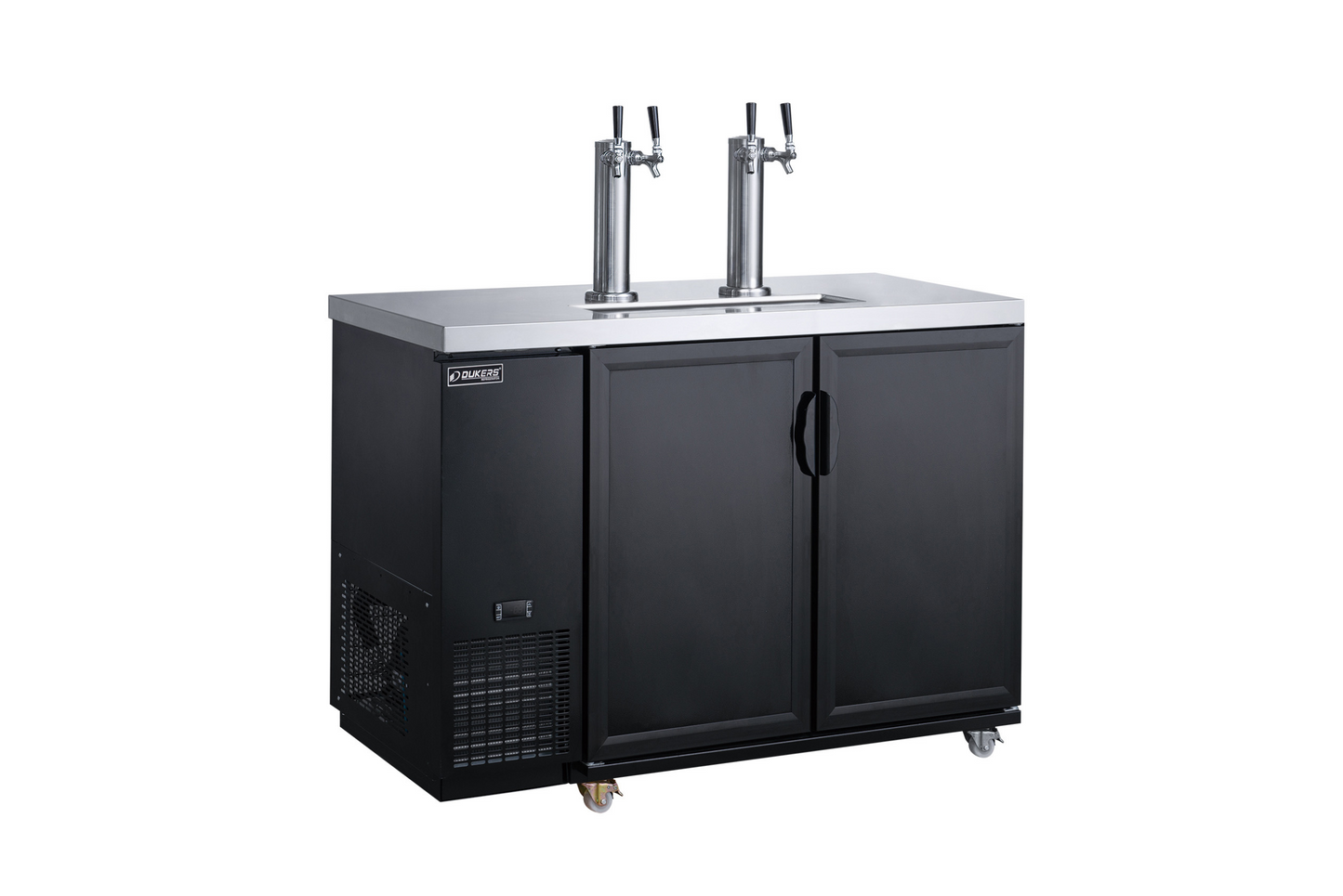 Dukers DKB60-M2 Dual Tap Kegerator