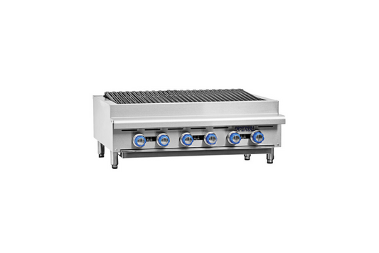 Imperial Range IRB-36NG 36" Natural Gas Radiant Countertop Charbroiler