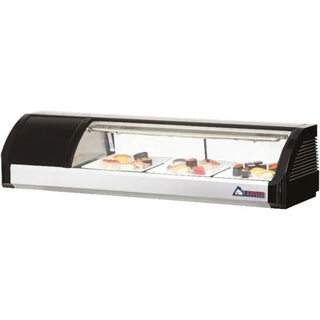 Everest ESC47L 47" Refrigerated Sushi Display Case - Left Side Compressor