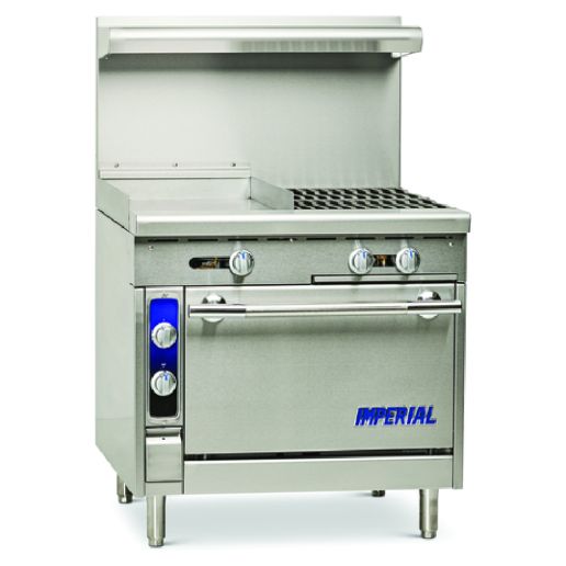 Imperial IHR-G18-2-C Spec Series Heavy Duty Range Gas 36"W